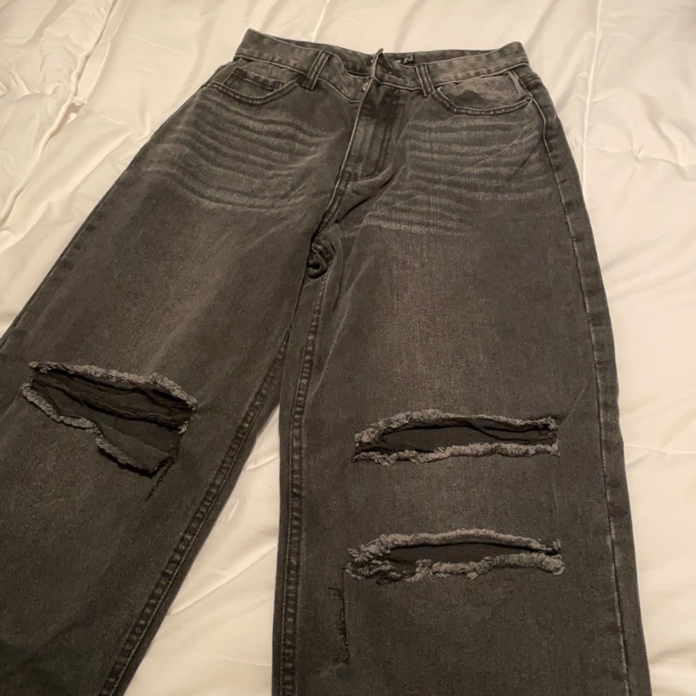Black Baggy/Boyfriend Jeans